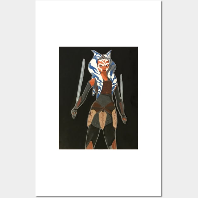 Ahsoka Tano Wall Art by Starcat31